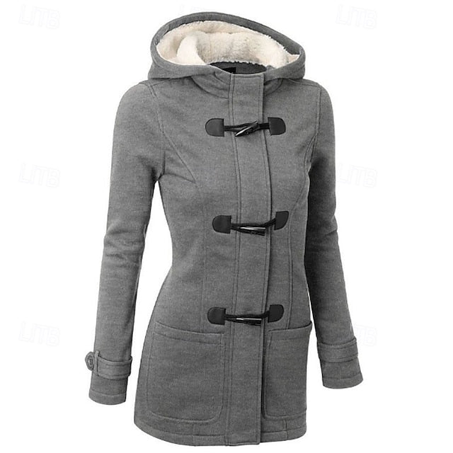 Hooded Winter Puffer Coat - Warm and Comfortable