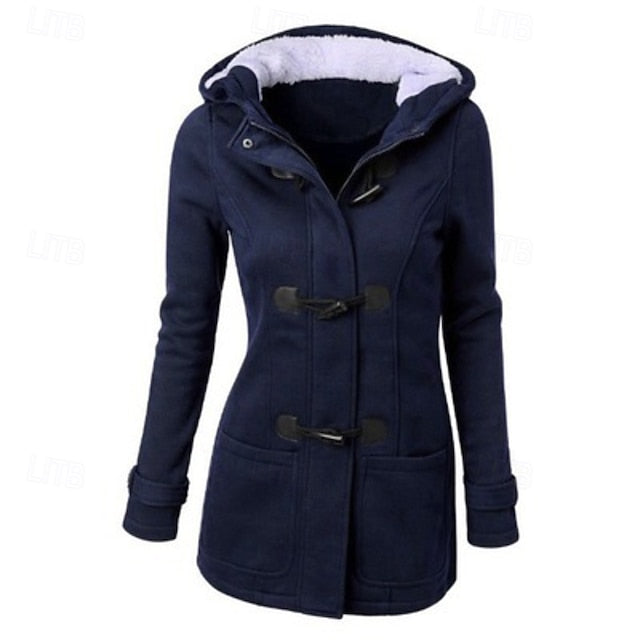 Hooded Winter Puffer Coat - Warm and Comfortable