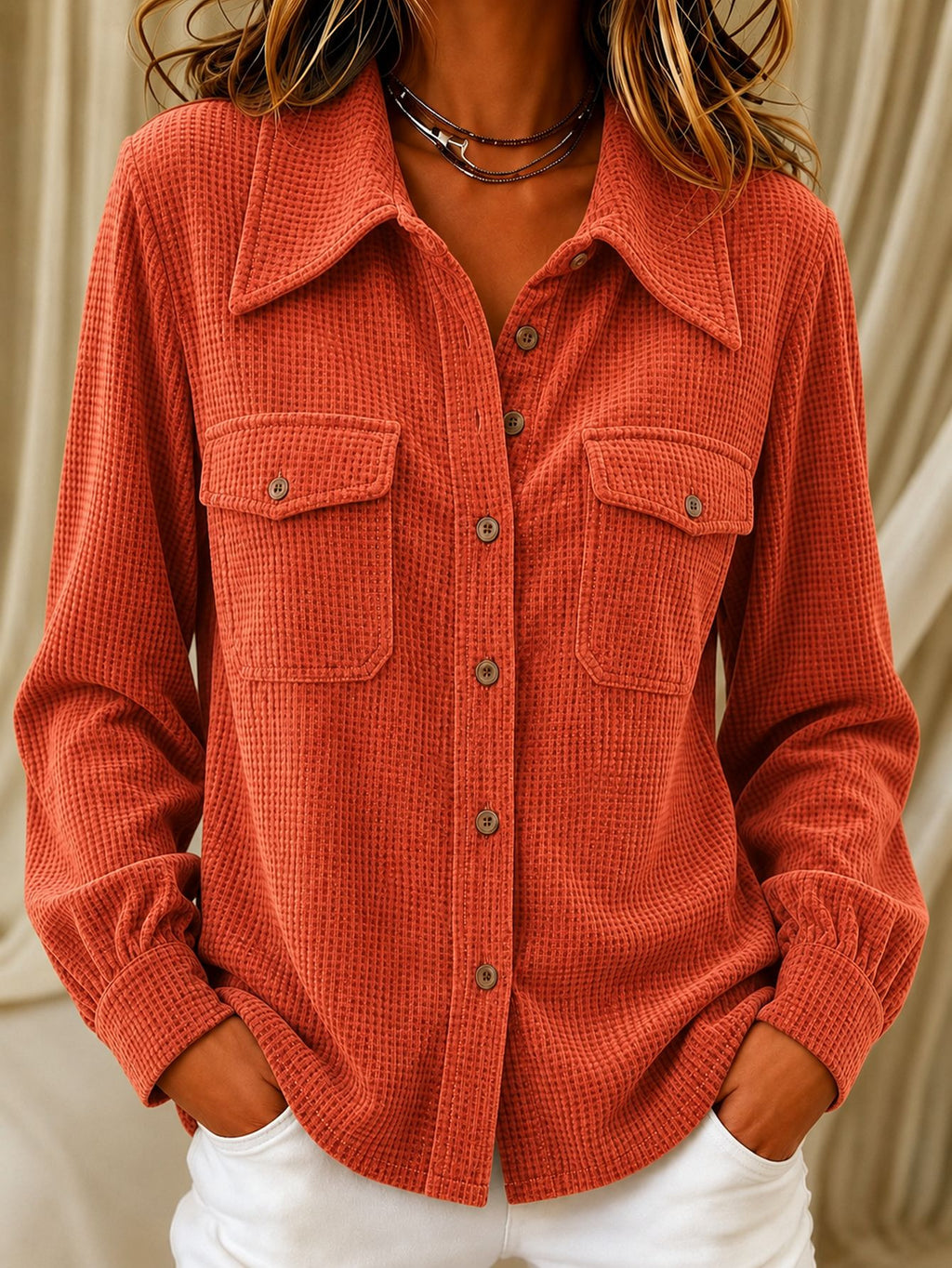 Polyester Blouse - Lightweight and Colorful