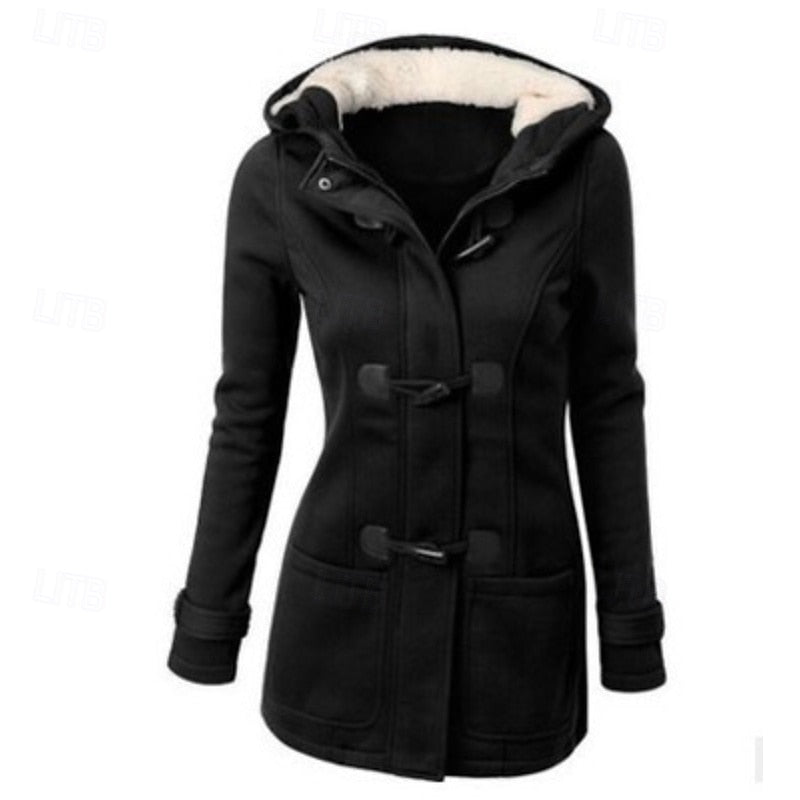 Hooded Winter Puffer Coat - Warm and Comfortable