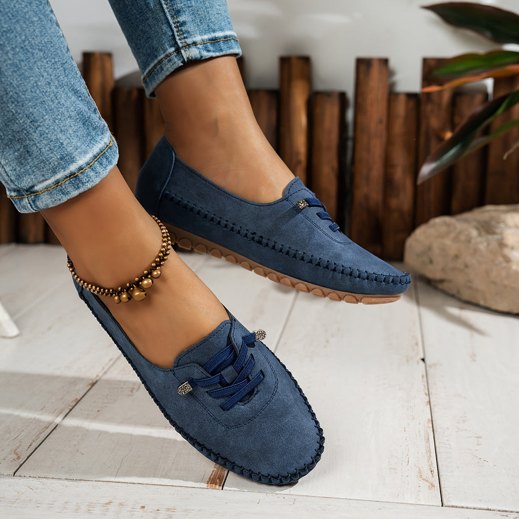 Women's Comfort Slip-On Shoes - Supportive Everyday Walking Style