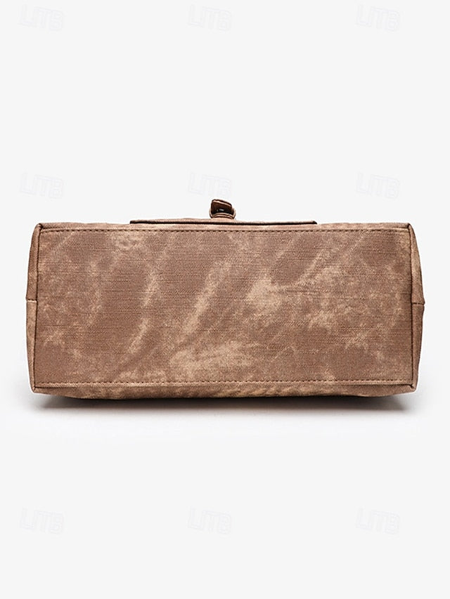 Vintage PU Hobo Shoulder Bag - Roomy and Lightweight