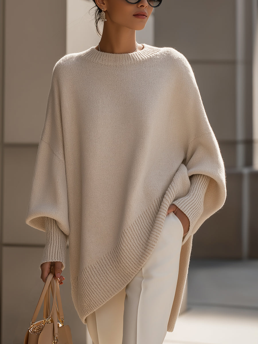 Women's Effortless Elegance Oversized Poncho