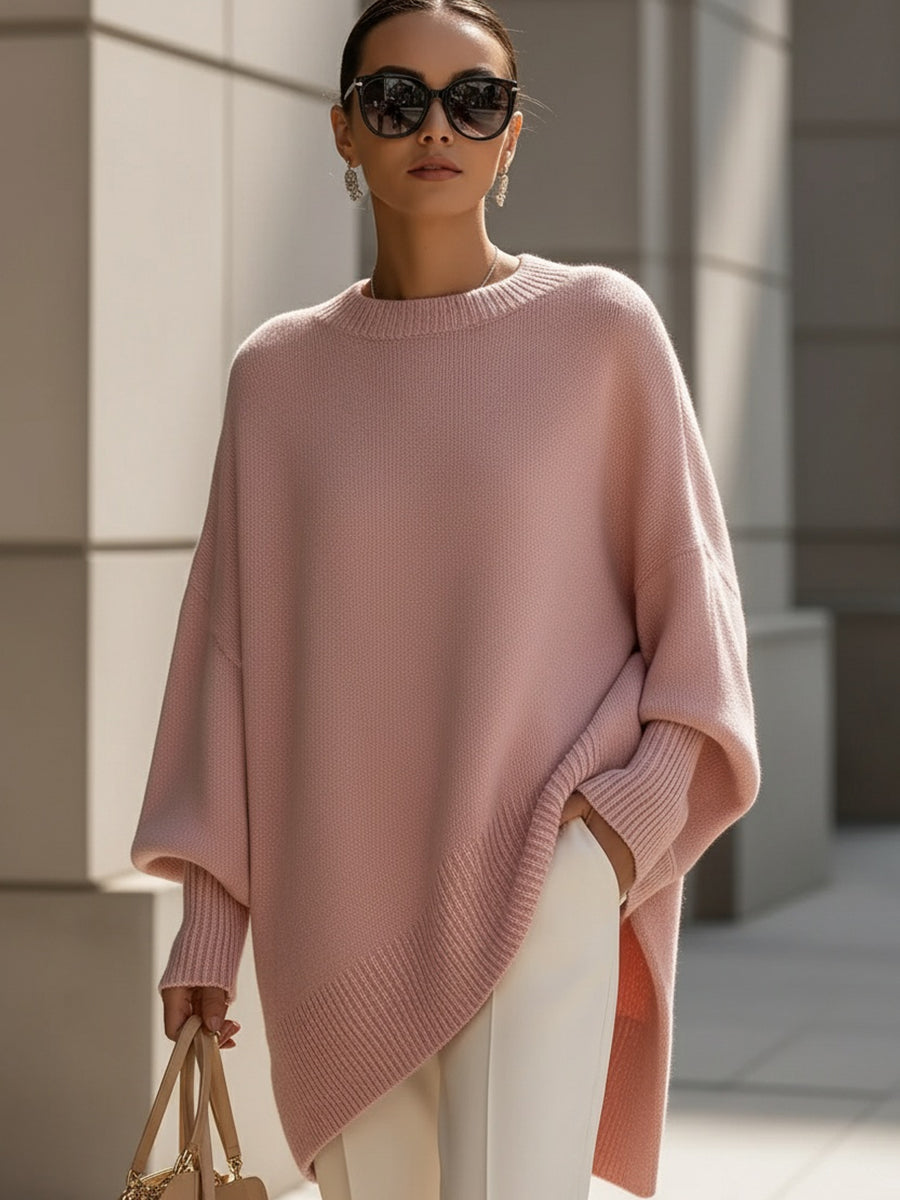 Women's Effortless Elegance Oversized Poncho