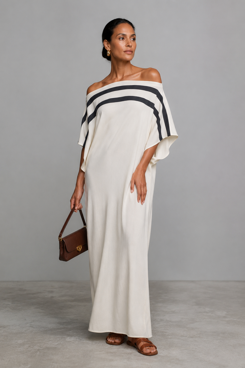 Women's Fluid Maxi Dress – Lightweight Elegant Everyday Style