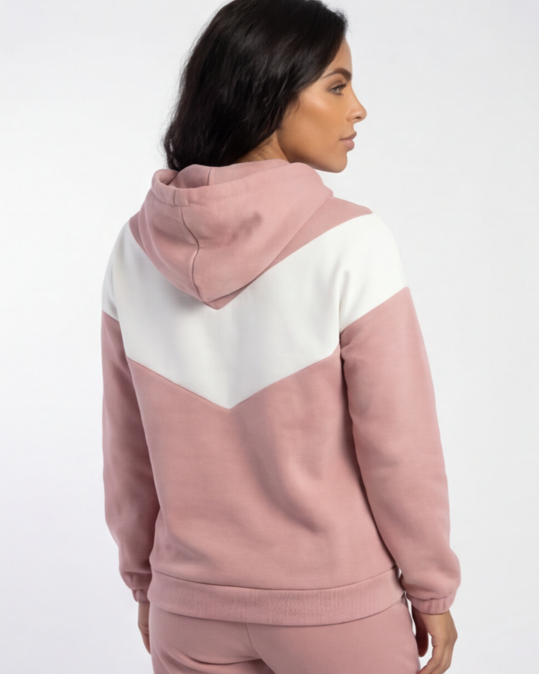 Women’s Premium Two-Piece Tracksuit – Cotton Sports Hoodie and Jogging Suit Set