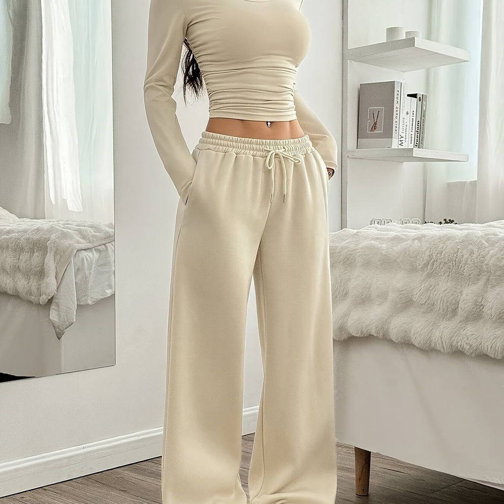 Loungeset | Taille met trekkoord | Comfortabele kleding voor elke dag