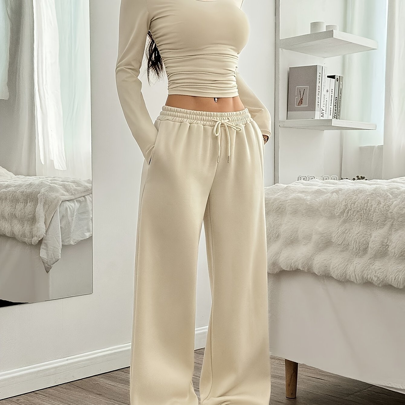 Lounge Set | Drawstring Waist | Comfortable Everyday Wear
