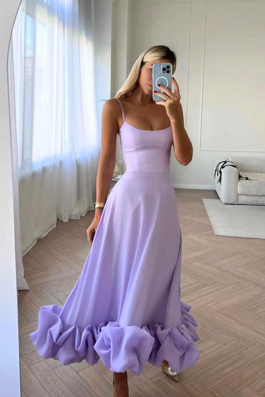 Women's Elegant Maxi Dress – Flowy Occasion Dress