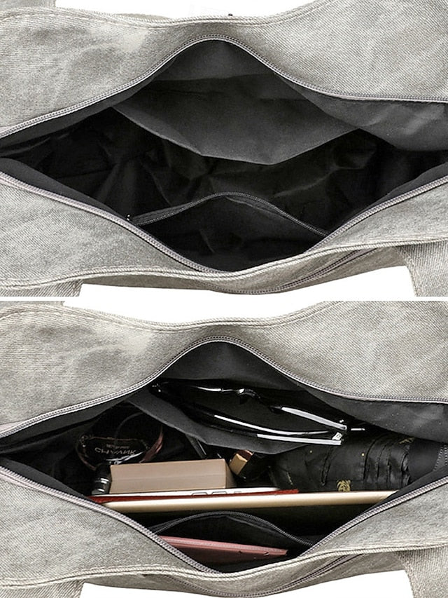 Vintage PU Hobo Shoulder Bag - Roomy and Lightweight