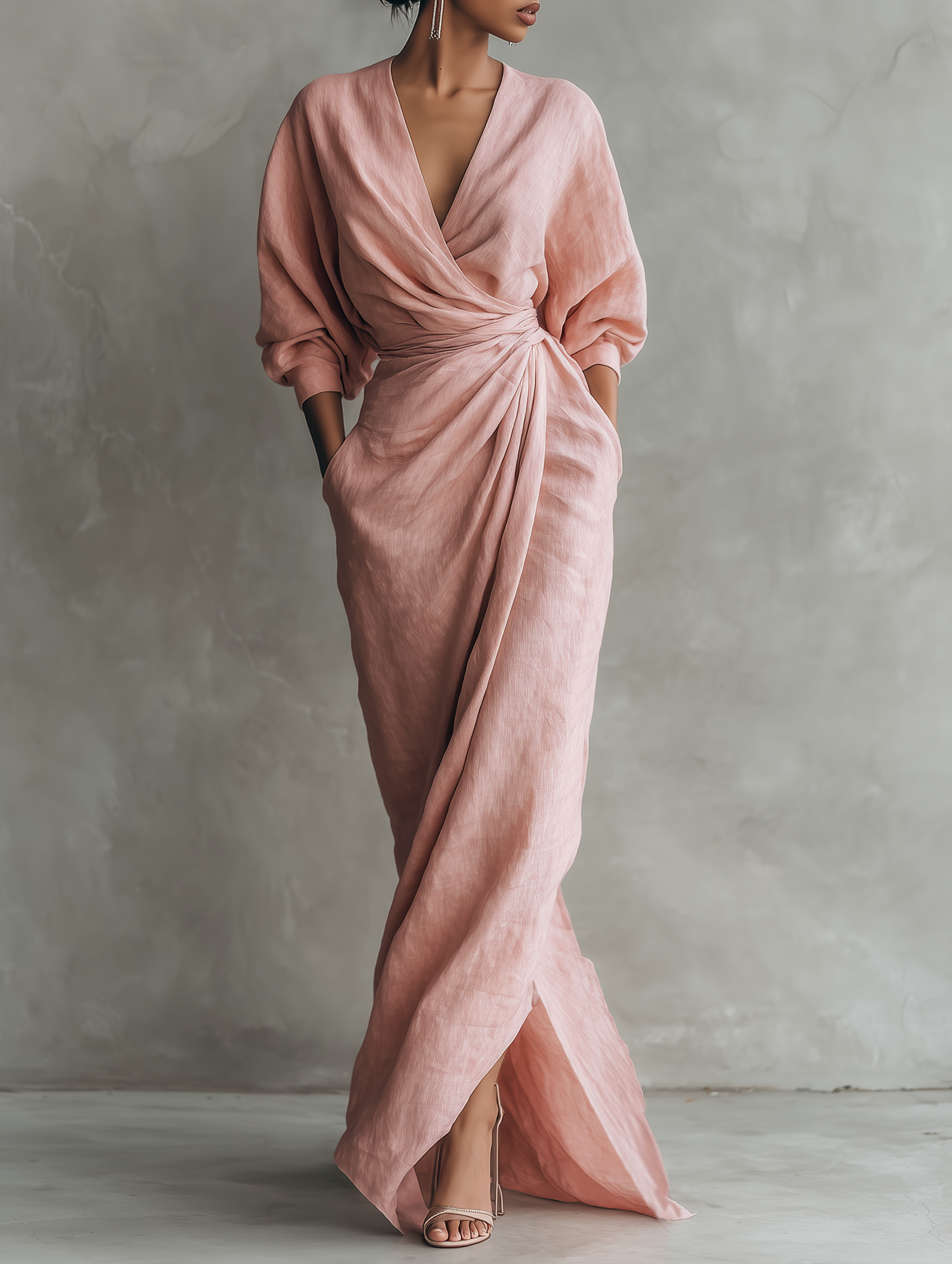Women's Maxi Dress - Soft Occasion Summer Dress