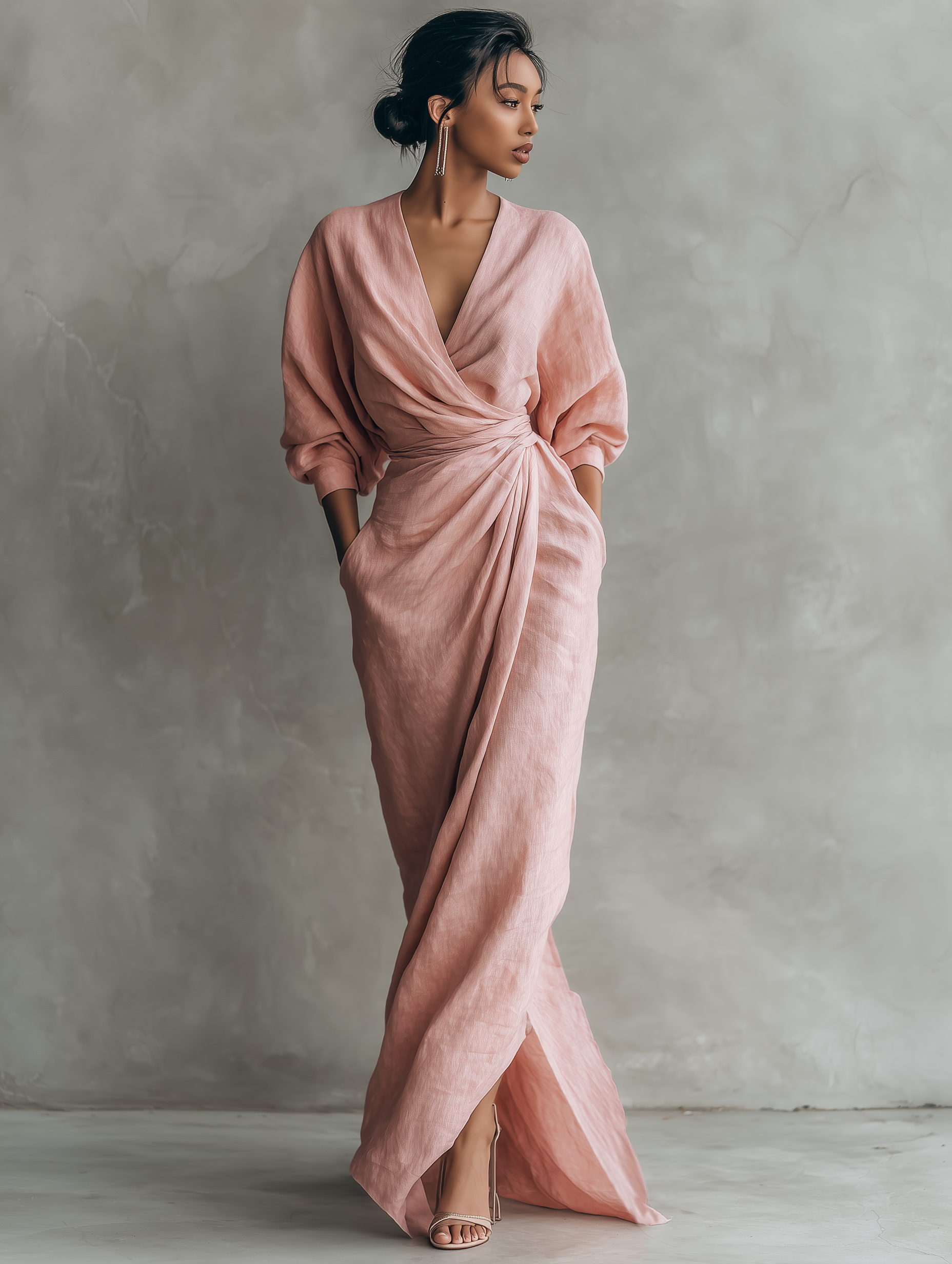 Women's Maxi Dress - Soft Occasion Summer Dress