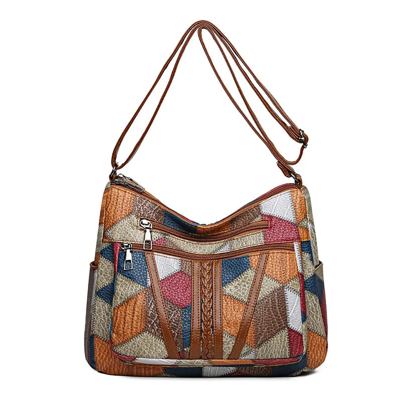 Women’s Stylish Leather Handbag – Elegant Classic Everyday Carry Style