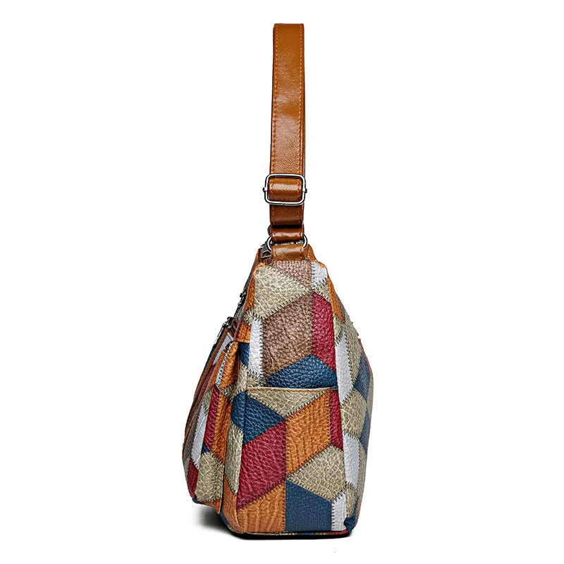 Women’s Stylish Leather Handbag – Elegant Classic Everyday Carry Style
