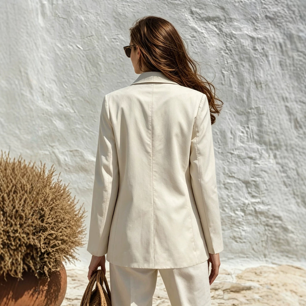 Loose-Fit Long-Sleeve Blazer - Casual and Chic