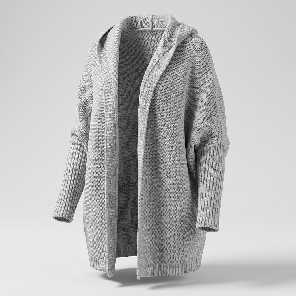 Women’s Loose Knit Cardigan - Soft and Versatile