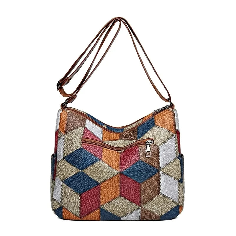 Women’s Stylish Leather Handbag – Elegant Classic Everyday Carry Style
