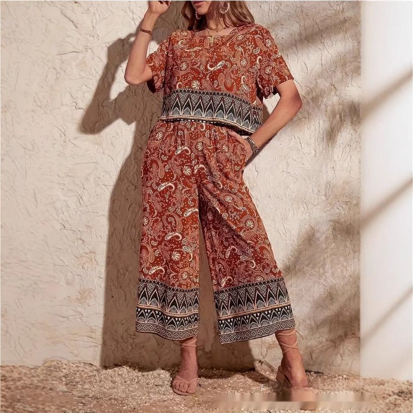 Women’s High-Waisted Wide-Leg Pants – Loose-Fit Chic Office-Ready Trousers