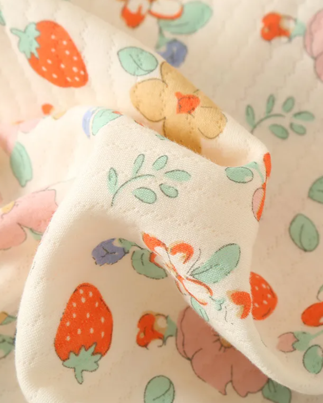 Gewatteerde drielaagse pyjama voor dames – Warme, losse huispak met revers