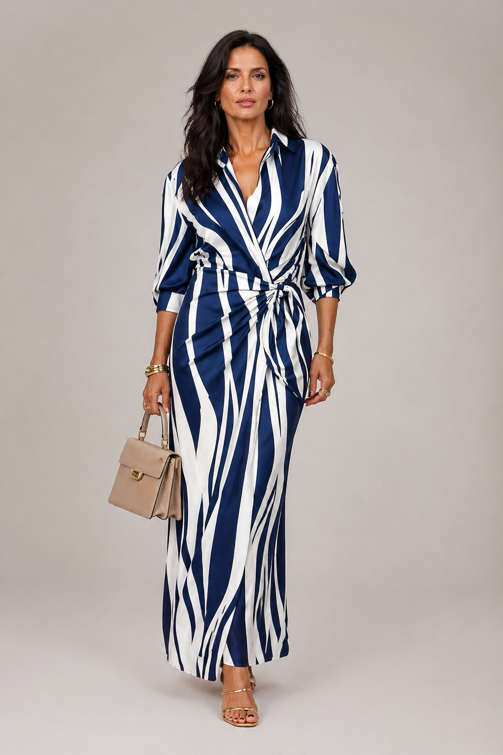 Women's Flowing Maxi Dress – Elegant Lightweight Summer Style