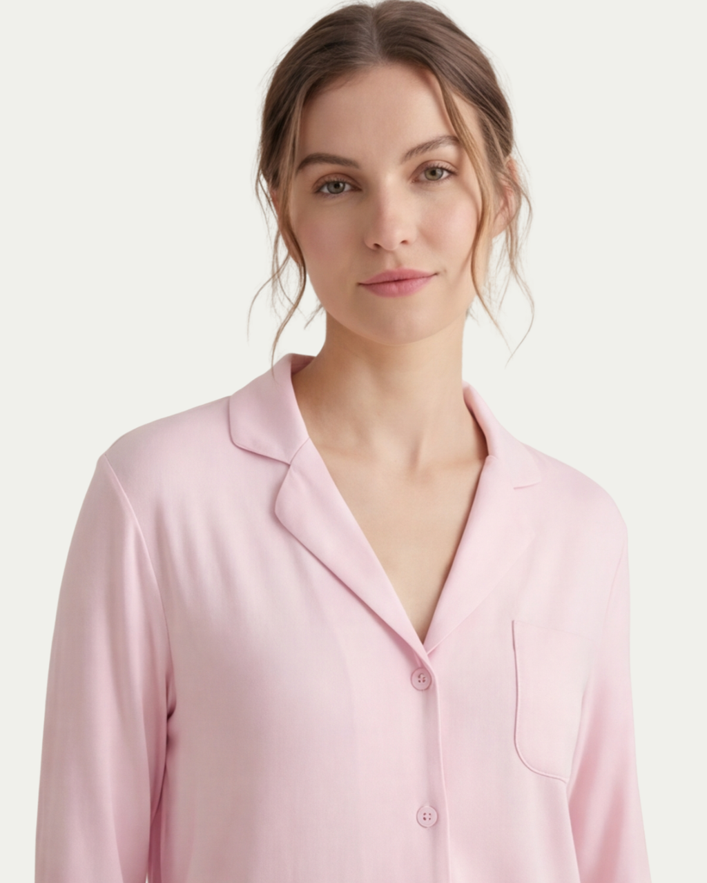 Women’s Long Sleeve Pajama Set – Comfortable Long Pants Loungewear