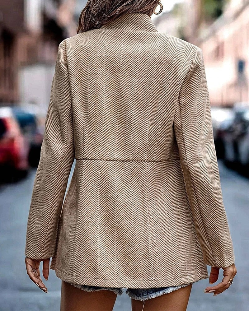 Warm Zip Casual Jacket - Comfortable and Practical