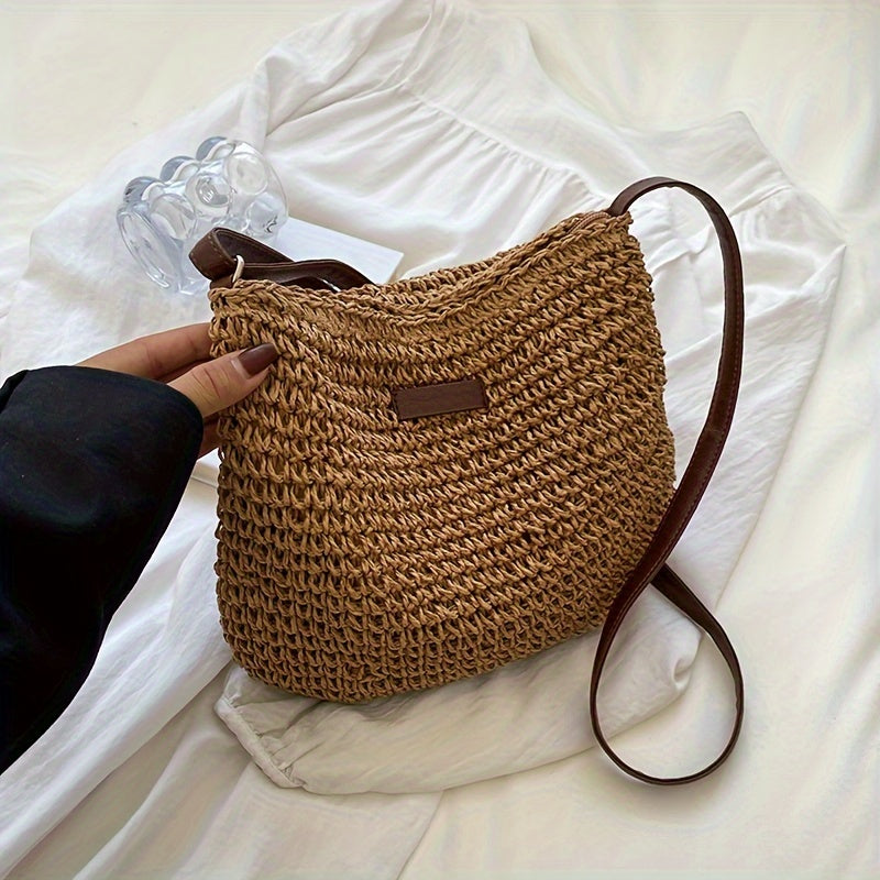 Women’s Summer Beach Crossbody Bag – Lightweight Casual Travel Bag