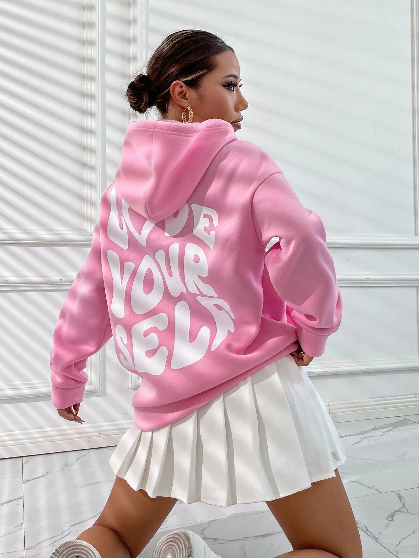 Women's Hooded Cozy Sweatshirt - Soft Warm Everyday Pullover