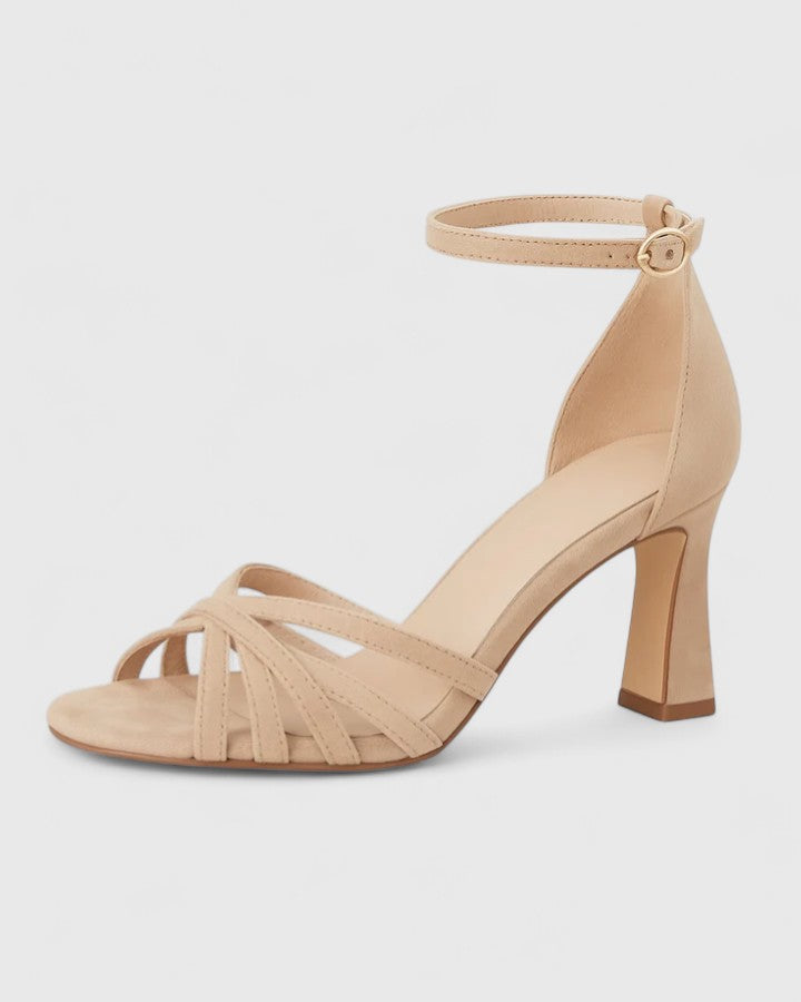 Women's Strappy Heeled Sandals – Elegant Occasion Heels