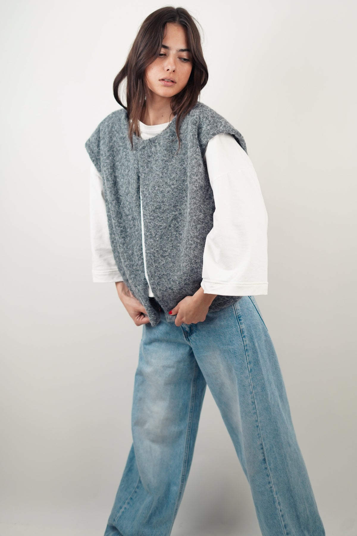 Women’s Pocket Cardigan – Soft Versatile Layering Knit