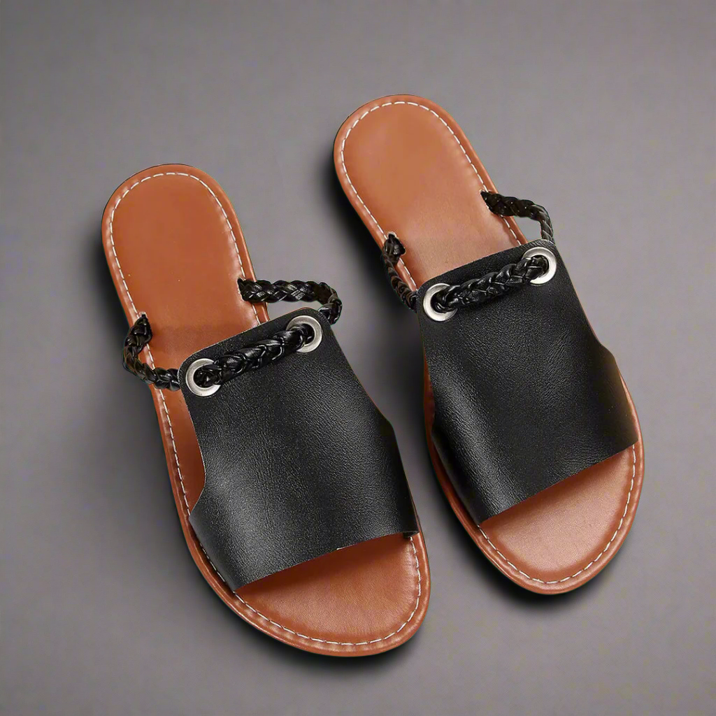 Women's Handmade Flat Sandals – Minimal Everyday Summer Sandals