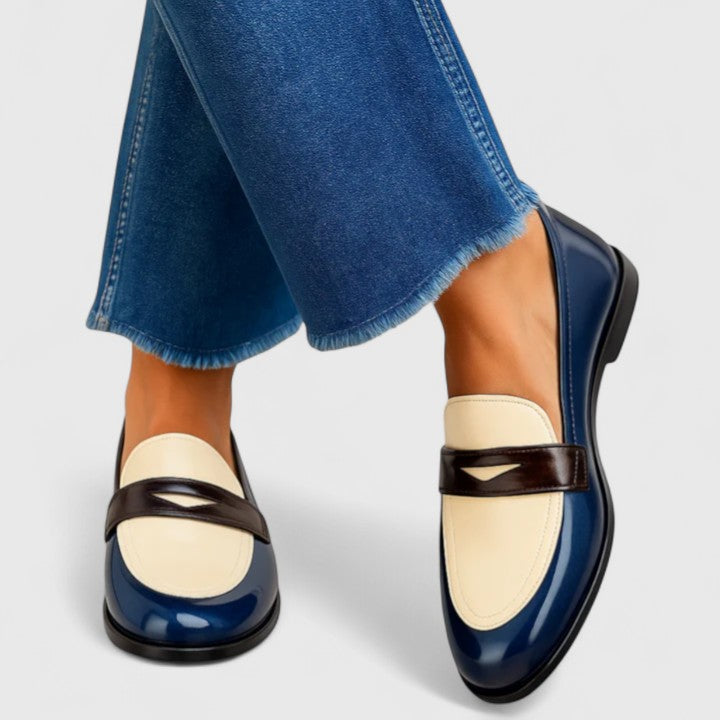 Women's Patent Loafers – Polished Slip On Flat Shoes