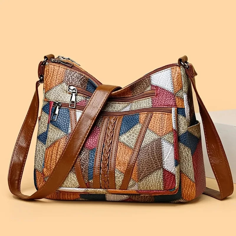 Women’s Stylish Leather Handbag – Elegant Classic Everyday Carry Style