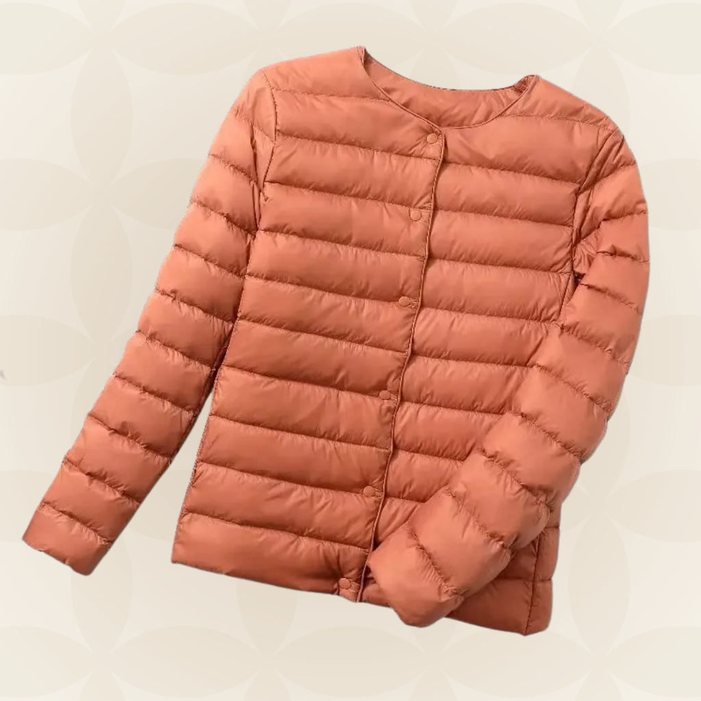 Women's Lightweight Padded Jacket - Comfortable Everyday Outerwear