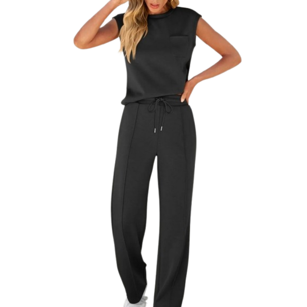 Women's Chic Loungewear Set – Relaxed Matching Lounge Outfit