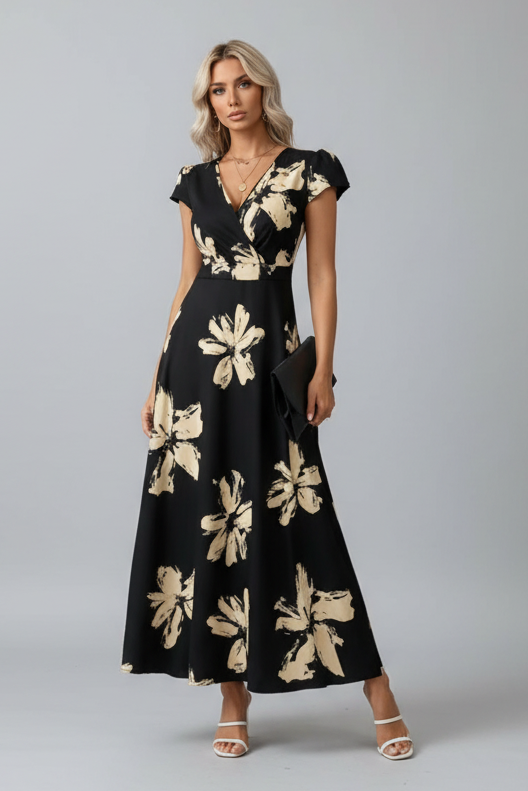 Women's Maxi Dress – Flowy Everyday Occasion Dress