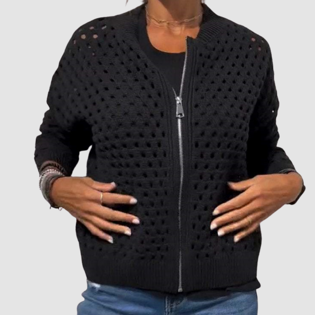 Women's Premium Knit Cardigan - Soft Textured Everyday Layer