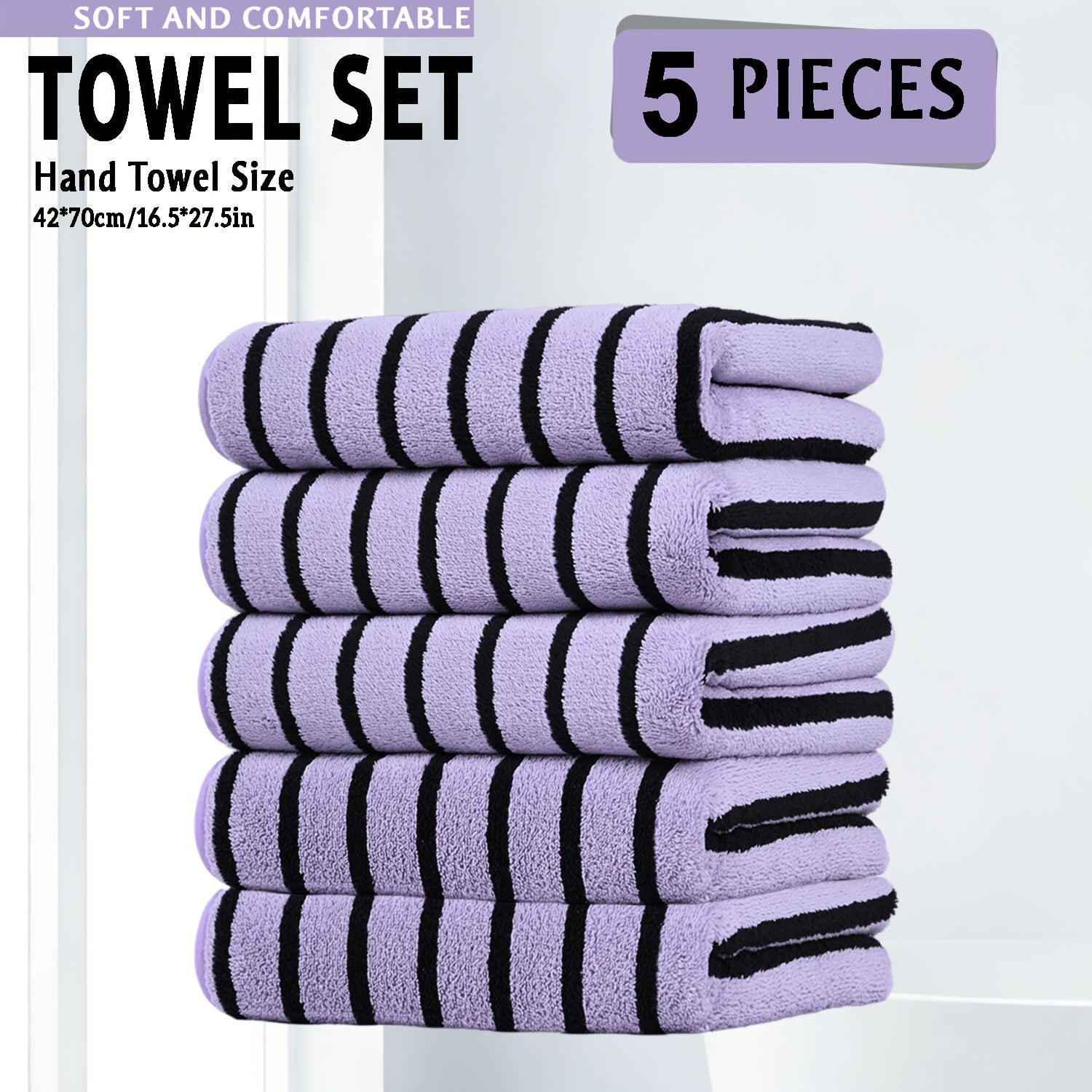 Ultra-Soft Coral Towel Set - Quick-Drying Absorbent Home Towels