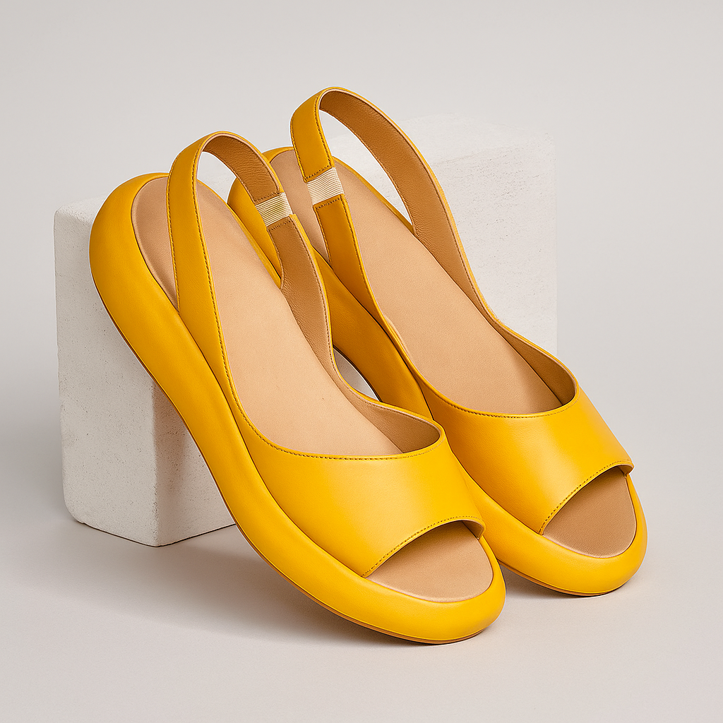 Women's Open Toe Sandals – Cushioned Supportive Summer Comfort