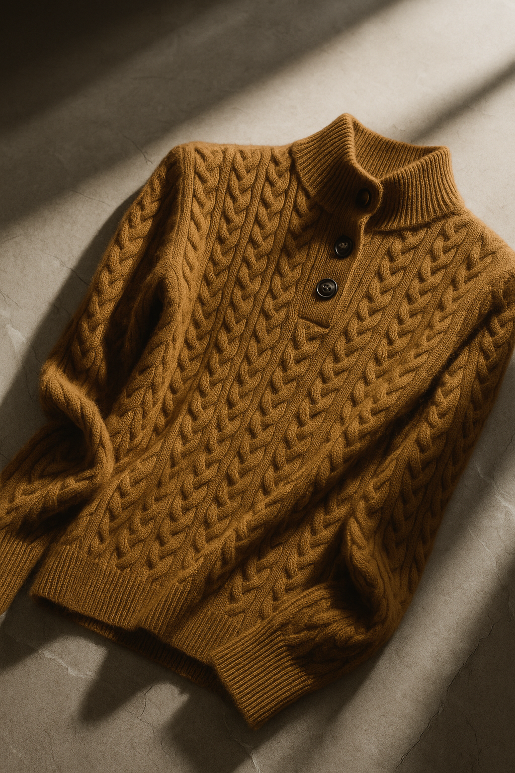 Cashmere Button Cardigan - Soft and Timeless