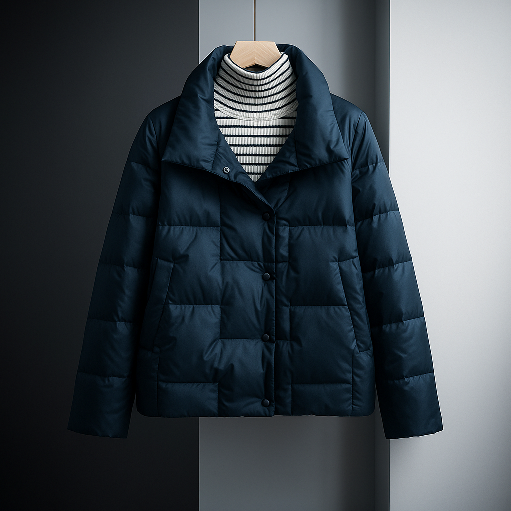Women's Lightweight Quilted Jacket - Soft Casual Everyday Outerwear