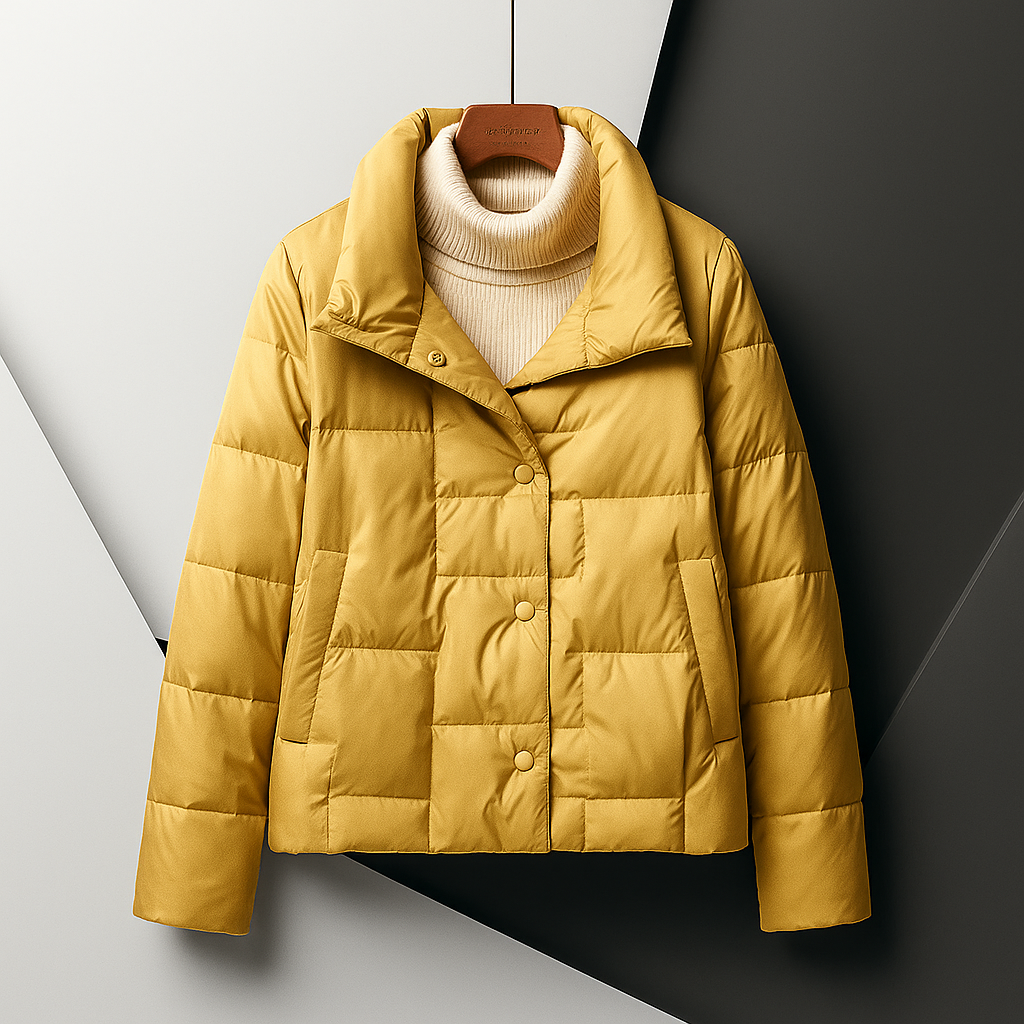 Women's Lightweight Quilted Jacket - Soft Casual Everyday Outerwear