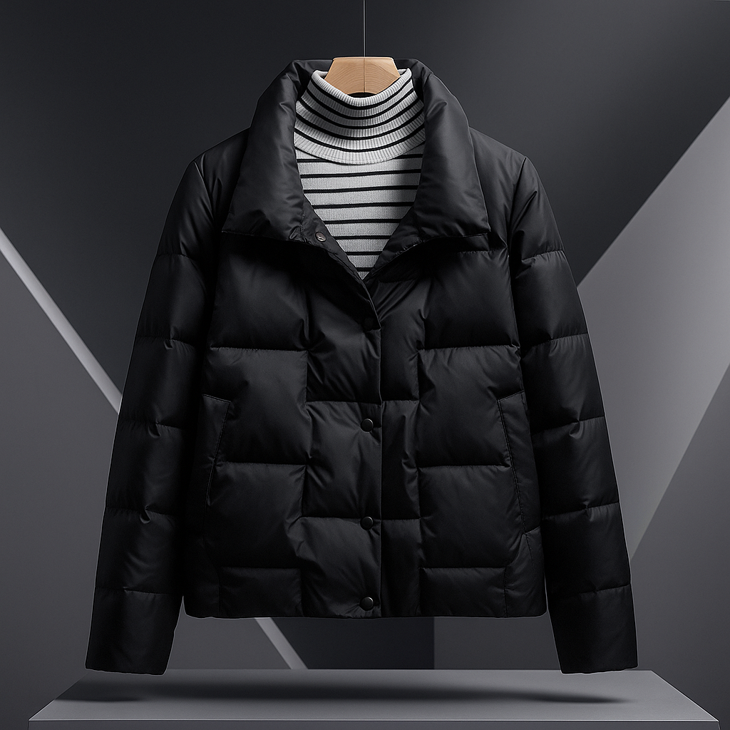 Women's Lightweight Quilted Jacket - Soft Casual Everyday Outerwear