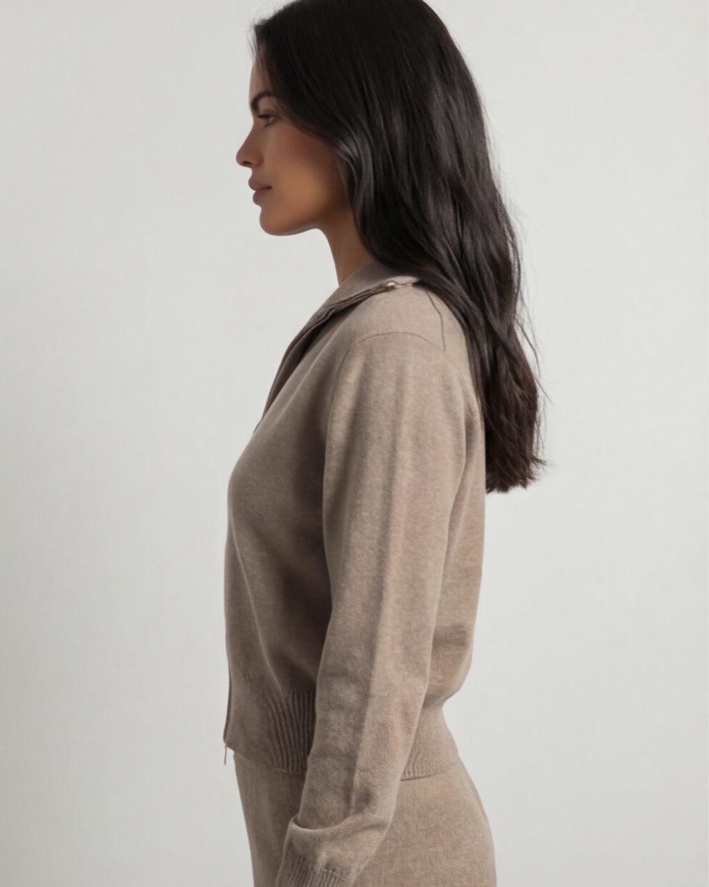 Women’s Elegant Luxury Lounge Set – Long Sleeve Top and Comfortable Pants