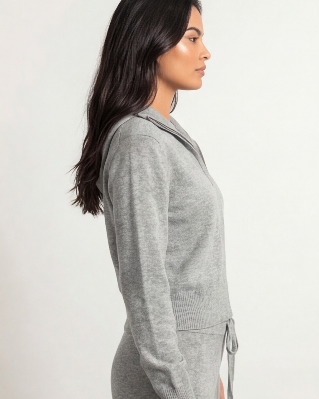 Women’s Elegant Luxury Lounge Set – Long Sleeve Top and Comfortable Pants