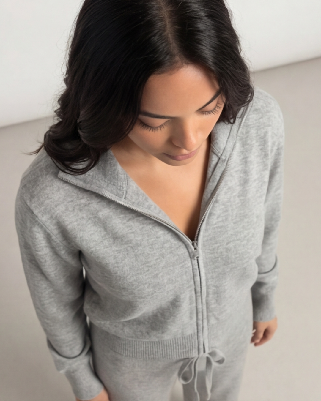 Women’s Elegant Luxury Lounge Set – Long Sleeve Top and Comfortable Pants