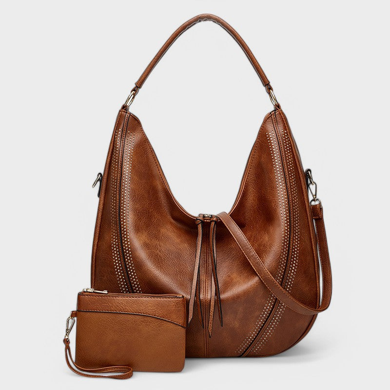 Women’s Bohemian Hobo Bag with Wallet – Stylish Casual Everyday Carry Style