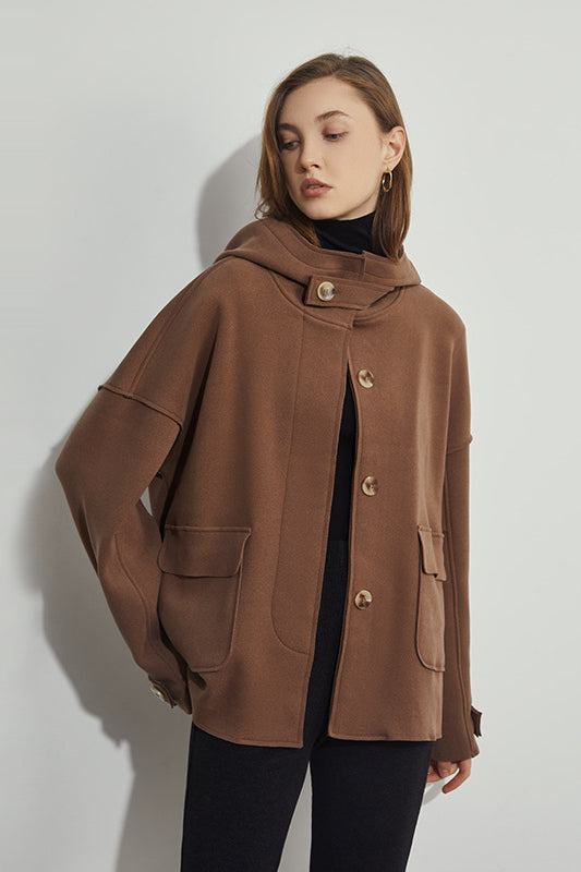 Button Waterproof Shirt Jacket - Practical and Casual