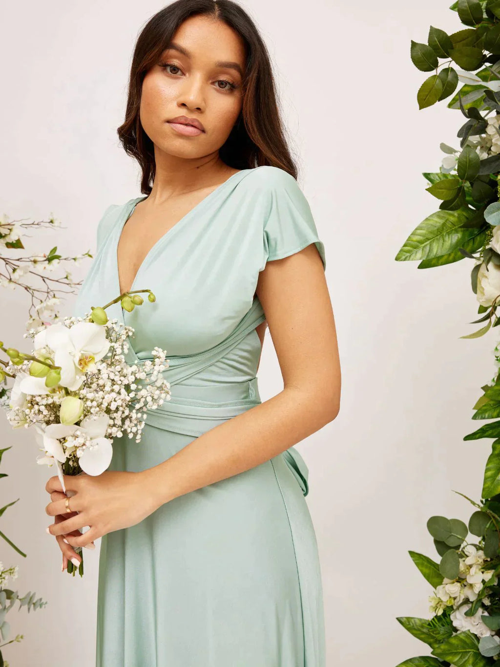 Women's Convertible Maxi Dress – Elegant Multiway Occasion Dress
