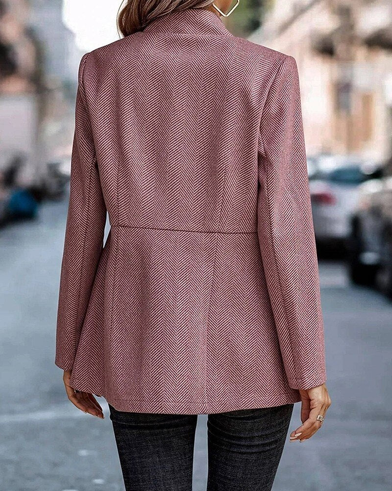 Warm Zip Casual Jacket - Comfortable and Practical